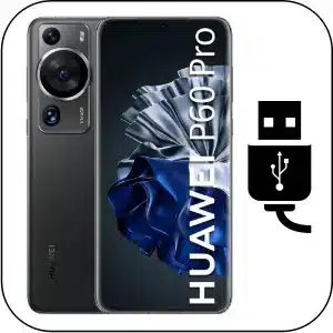 Huawei P60 Pro cambiar conector de carga roto