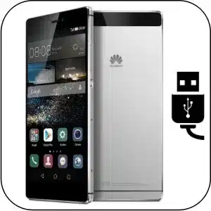 Huawei P8 reparación conector de carga roto