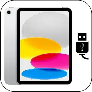 iPad 10 cambiar conector de carga roto