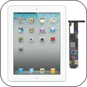 iPad 2 roto arreglar placa base