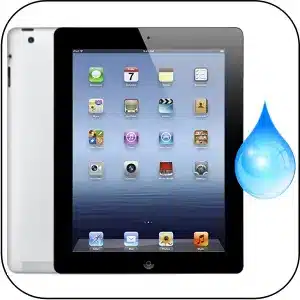 Reparación iPad 3 mojado