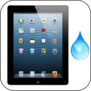 Reparación iPad 4 mojado