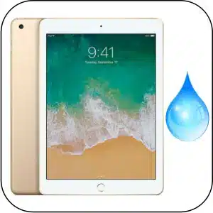 Reparación iPad 5 mojado