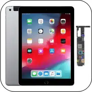 iPad 6 roto reparación placa base