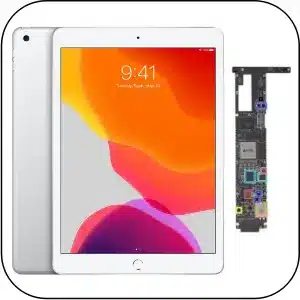iPad 7 roto arreglar placa base
