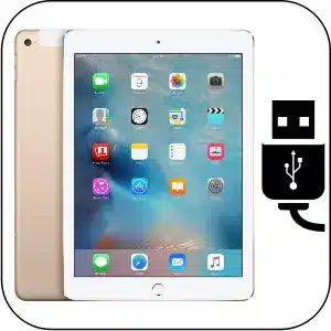 iPad Air 2 cambiar conector de carga roto