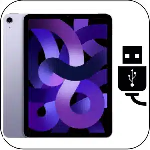iPad Air 5 cambiar conector de carga roto