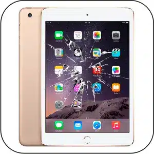 iPad mini 3 reparación pantalla rota