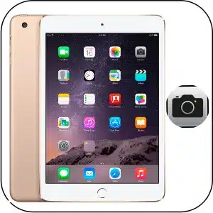 iPad mini 3 solucionar problema cámara rota