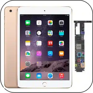 iPad mini 3 roto reparación placa base