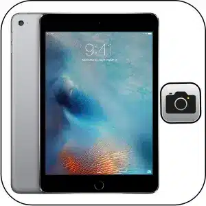 iPad mini 4 solucionar problema cámara rota