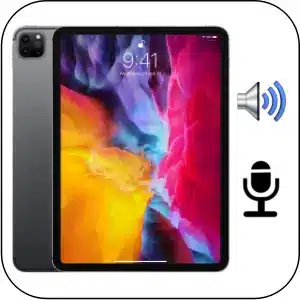 iPad Pro 11 (2020) reparación sonido averiado