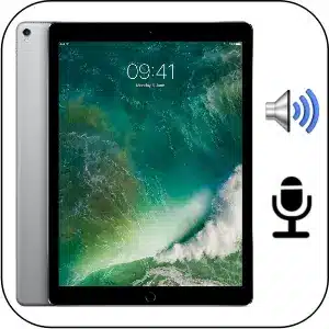 iPad Pro 12.9 reparación sonido averiado
