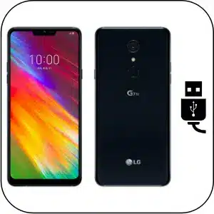 Lg G7 Fit reparación conector de carga roto