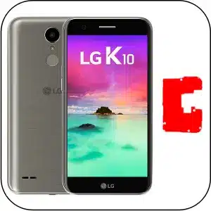 Lg K10 2017 roto reparación placa base