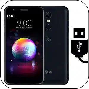 Lg K11 reparación conector de carga roto
