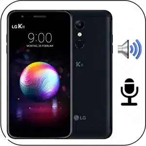 Lg K11 reparación sonido averiado