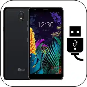 Lg K30 reparación conector de carga roto