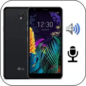 Lg K30 reparación sonido averiado