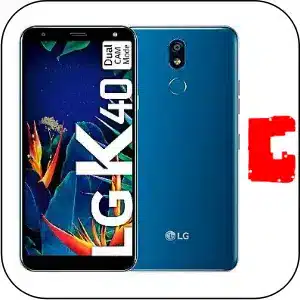 Lg K40 roto reparación placa base