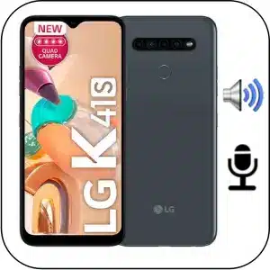 Lg K41S reparación sonido averiado
