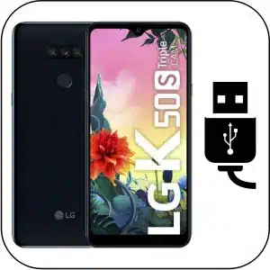 Lg K50S cambiar conector de carga roto