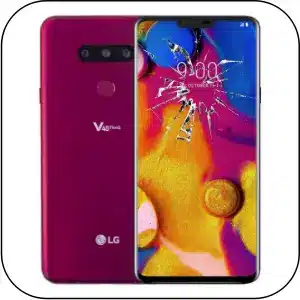 Lg V40 reparación pantalla rota
