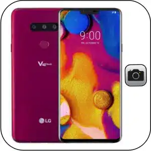Lg V40 Thinq reparación cámara rota