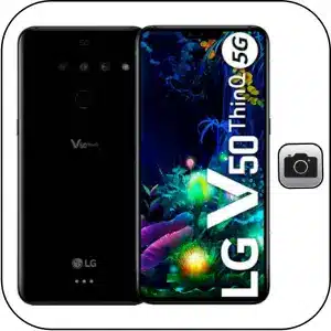 Lg V50 Thinq 5G reparación cámara rota