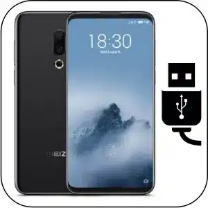 Meizu M16th cambiar conector de carga roto