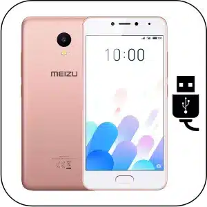 Meizu M5C cambiar conector de carga roto