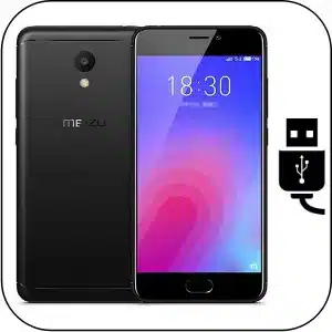 Meizu M6 arreglar conector de carga roto