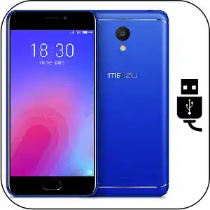 Meizu M6T arreglar conector de carga roto