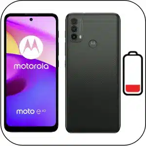Cambiar Batería Moto E40
