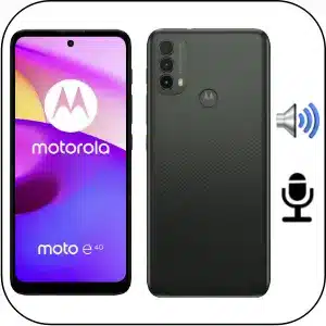 Reparar Sonido Moto E40