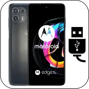 Motorola edge 20 Lite cambiar conector de carga roto