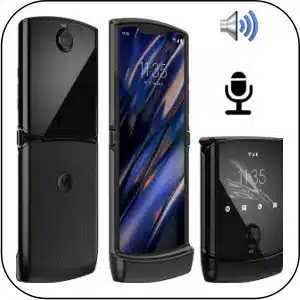 Motorola Razr 2019 reparar fallo sonido