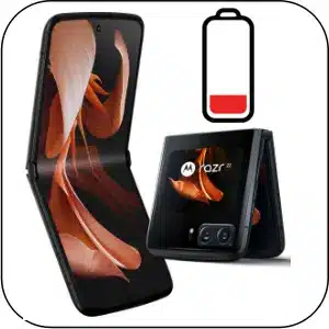 Motorola razr 2022 reemplazo bateria