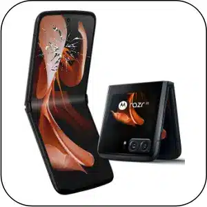 Motorola Razr 2022 reparar pantalla rota
