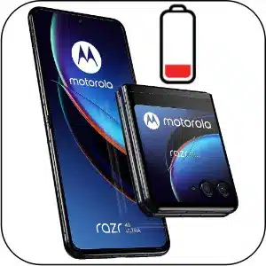 Motorola razr 40 Ultra reemplazo bateria