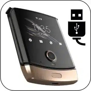 Motorola Razr 5G 2020 cambiar conector de carga
