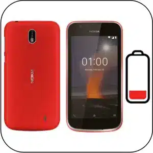 Nokia 1 sustitución bateria