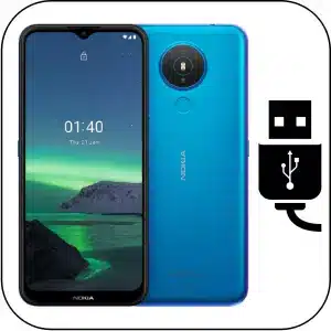 Nokia 1.4 cambiar conector de carga roto