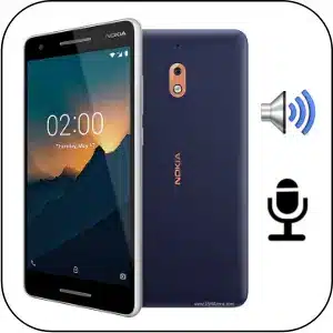 Nokia 2.1 reparar fallo sonido