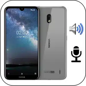 Nokia 2.2 reparar fallo sonido