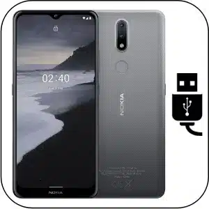 Nokia 2.4 cambiar conector de carga roto