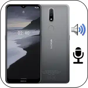 Nokia 2.4 reparar fallo sonido