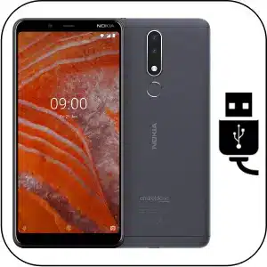 Nokia 3.1 Plus arreglar conector de carga roto