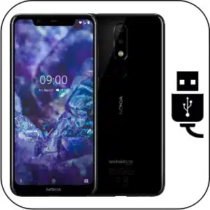 Nokia 5.1 arreglar conector de carga roto