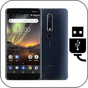 Nokia 6.1 arreglar conector de carga roto